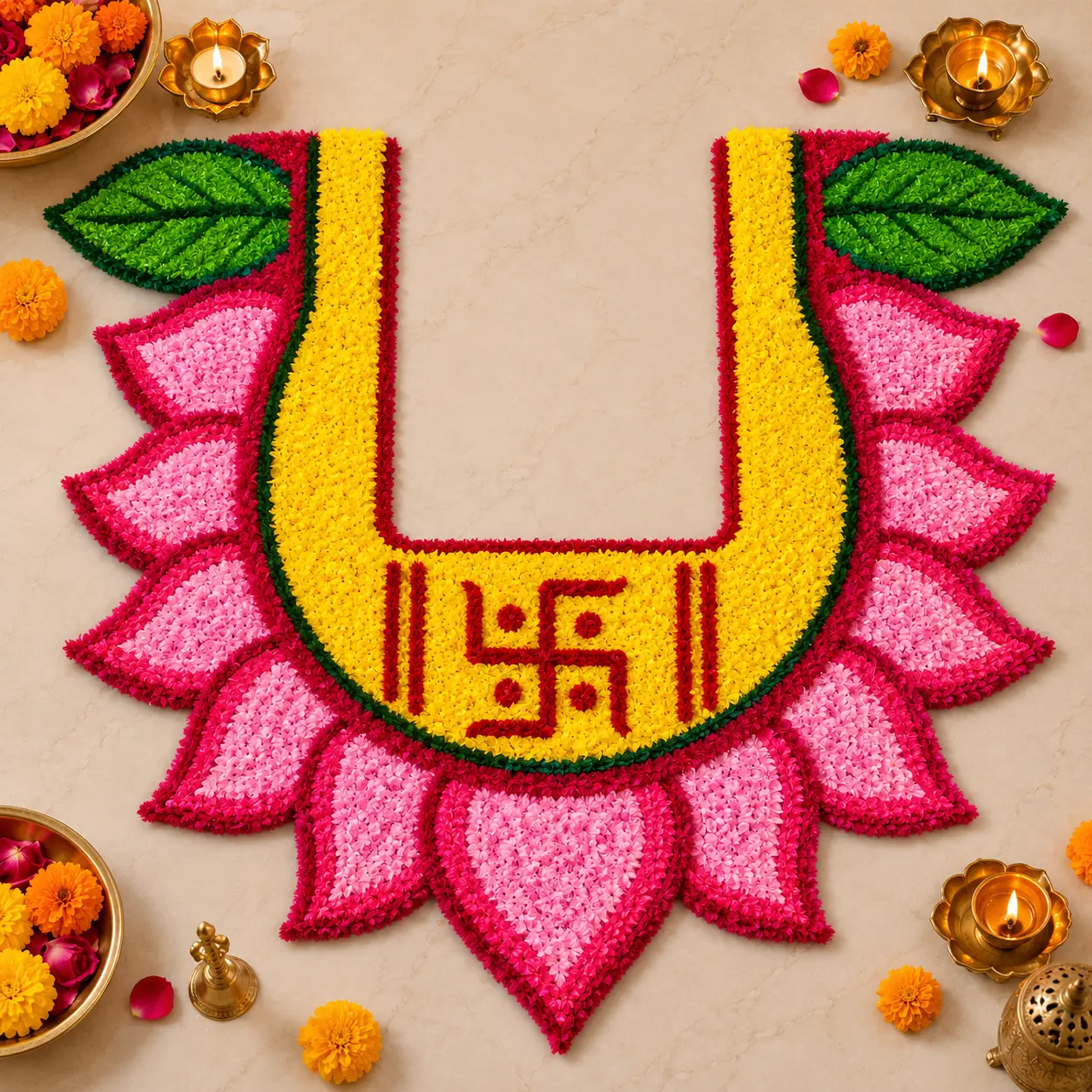 Chouranga (Chouki) Bhovati Rangoli Mats