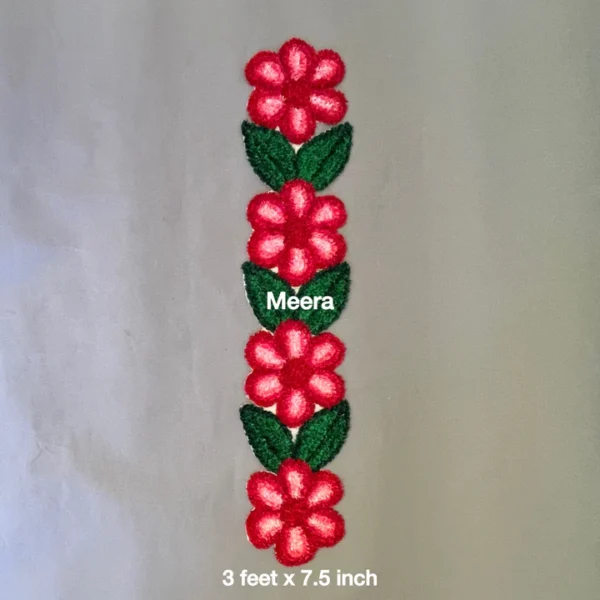 Aboli Flower Rangoli Border Mats