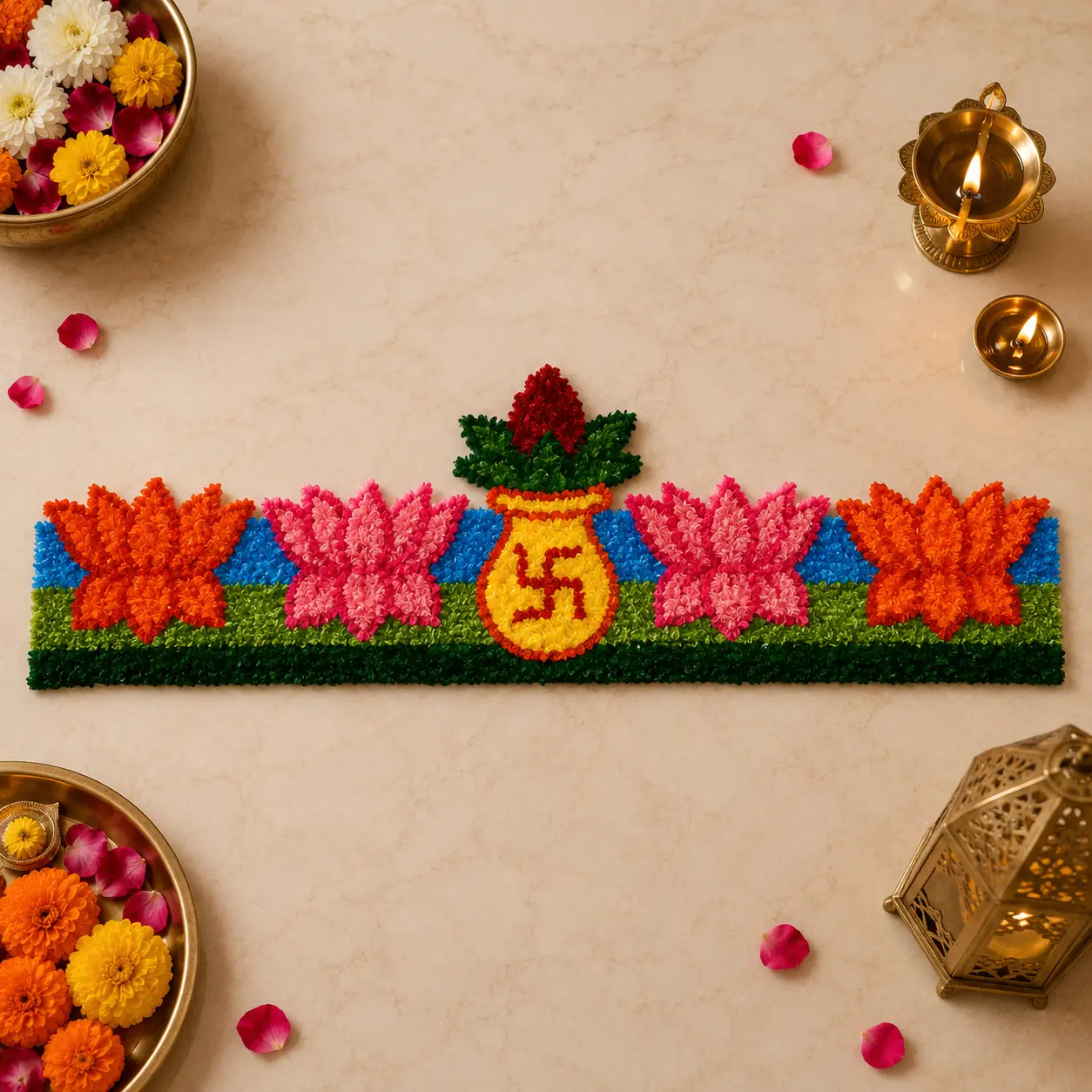 Rangoli Border Mats