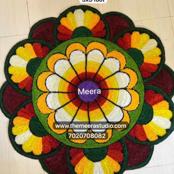 6 Half Circle + shades Round Designs