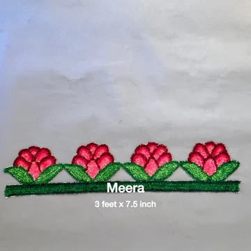 Tulip Rangoli Border Mat