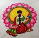 Lady with Lotus