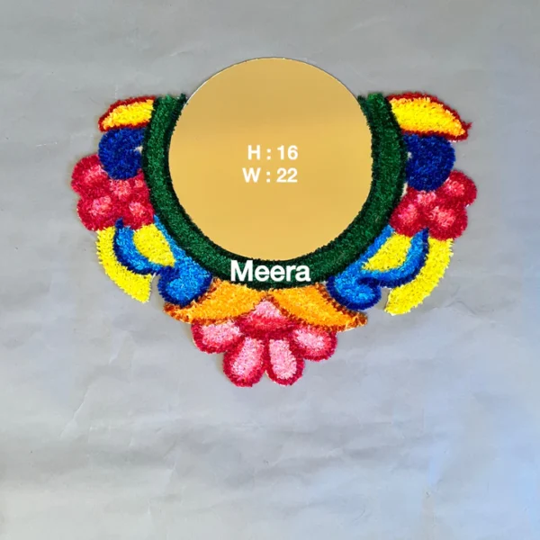 Tulip Thali - Tatabhovati Rangoli Mat