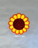 Sunflower 1 Round Design